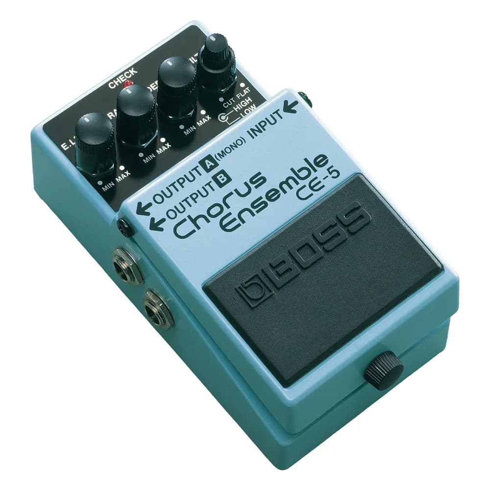 BOSS CE-5 Chorus Ensemble – Pedal de Chorus Estéreo para Guitarra con Filtros de Graves y Agudos - Miniatura 2 en LEMM DJ Store