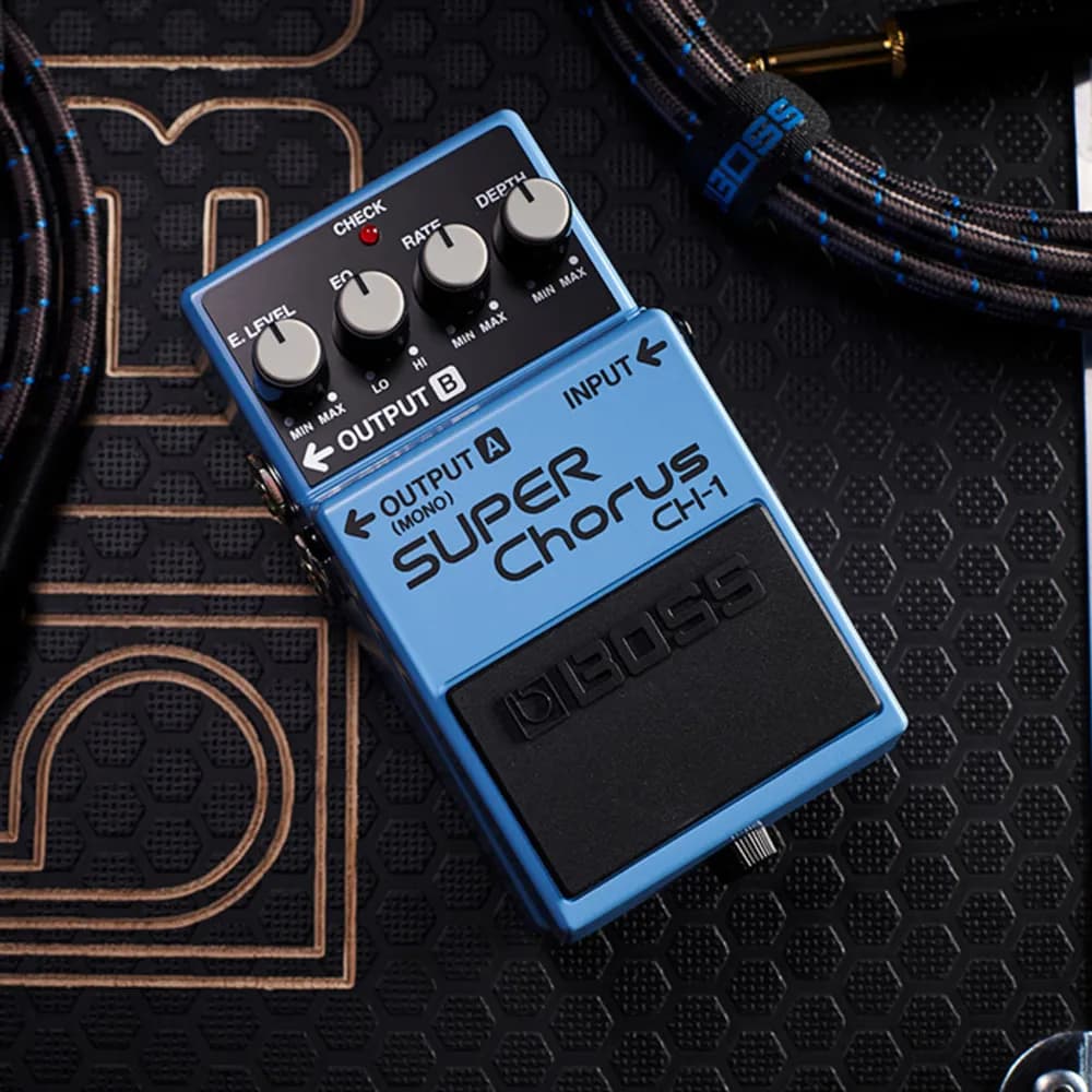 BOSS CH-1 Super Chorus – Pedal de Chorus Estéreo para Guitarra con Control EQ - Miniatura 5 en LEMM DJ Store