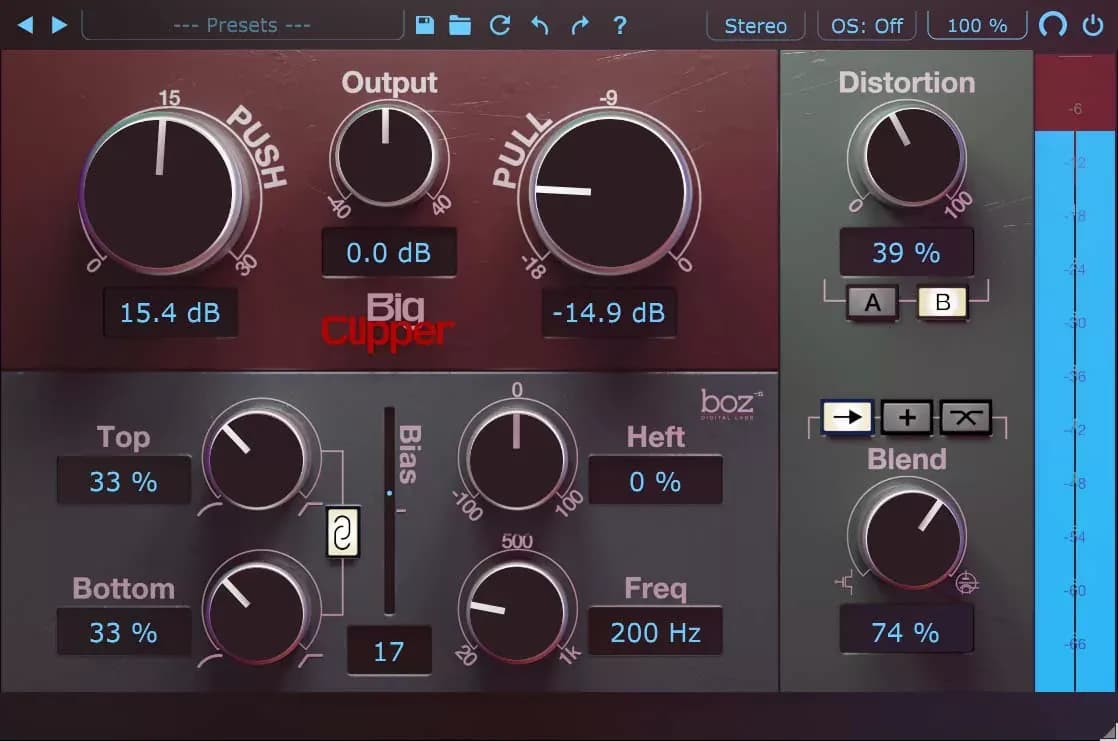 BOZ Digital Labs Big Clipper 2 – Clipper de Masterización y Transientes (Descarga Digital) - Miniatura 1 en LEMM DJ Store