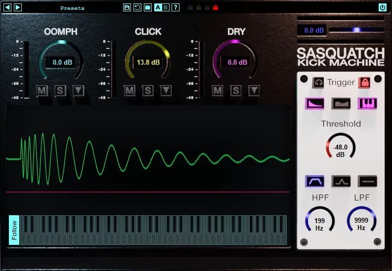 BOZ Digital Labs Sasquatch Kick Machine 2 – Diseñador de Kick del Sutil al Extremo (Descarga Digital) - Miniatura 1 en LEMM DJ Store