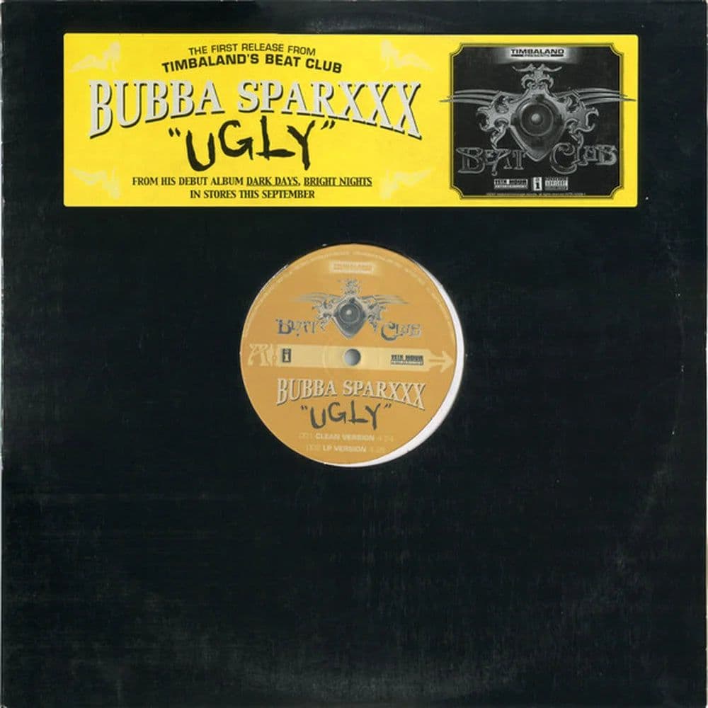 Bubba Sparxxx - Ugly (12", Promo) (Vinilo usado VG+) - Miniatura 1 en LEMM DJ Store