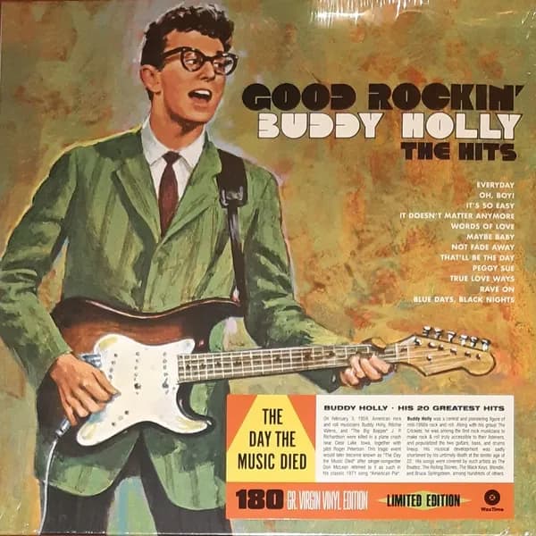Buddy Holly - Good Rockin' - The Hits (Vinilo LP nuevo) - Miniatura 1 en LEMM DJ Store
