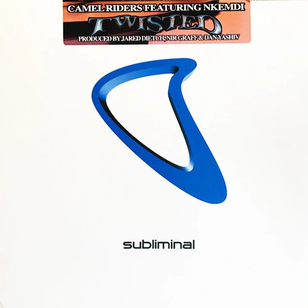 Camel Riders Featuring Nkemdi* - Twisted (12", Single) (Vinilo usado VG+) - Miniatura 1 en LEMM DJ Store