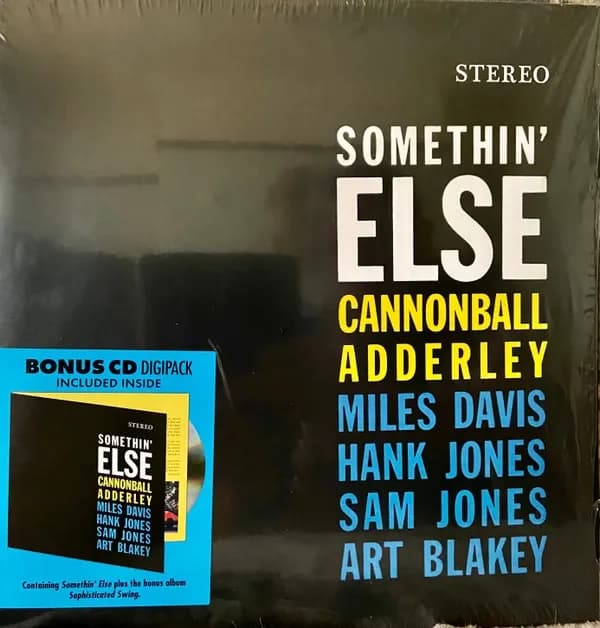 Cannonball Adderley - Somethin' Else (Vinilo LP nuevo) - Miniatura 1 en LEMM DJ Store