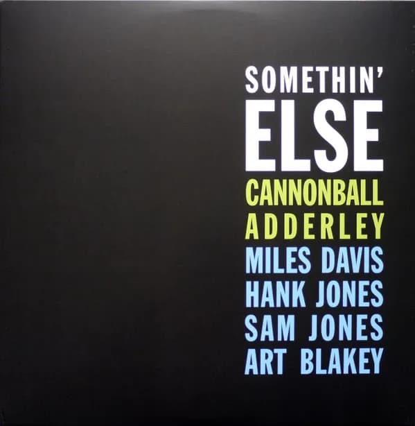 Cannonball Adderley - Somethin' Else (Vinilo LP nuevo) - Miniatura 1 en LEMM DJ Store