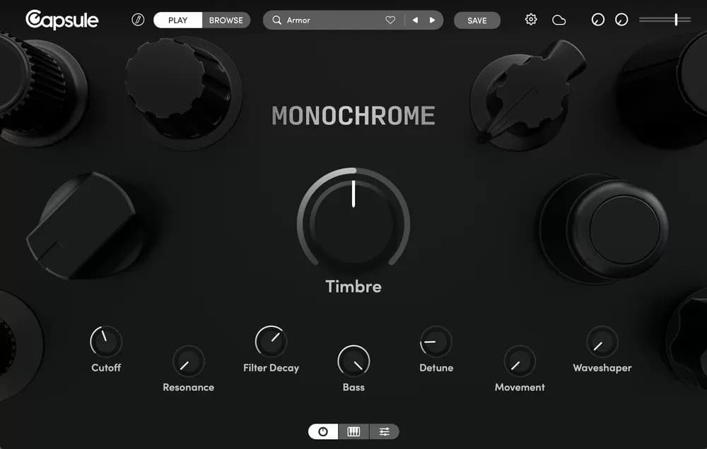 Capsule Audio Monochrome – Sintetizador Virtual Monofónico (Descarga Digital) - Miniatura 1 en LEMM DJ Store