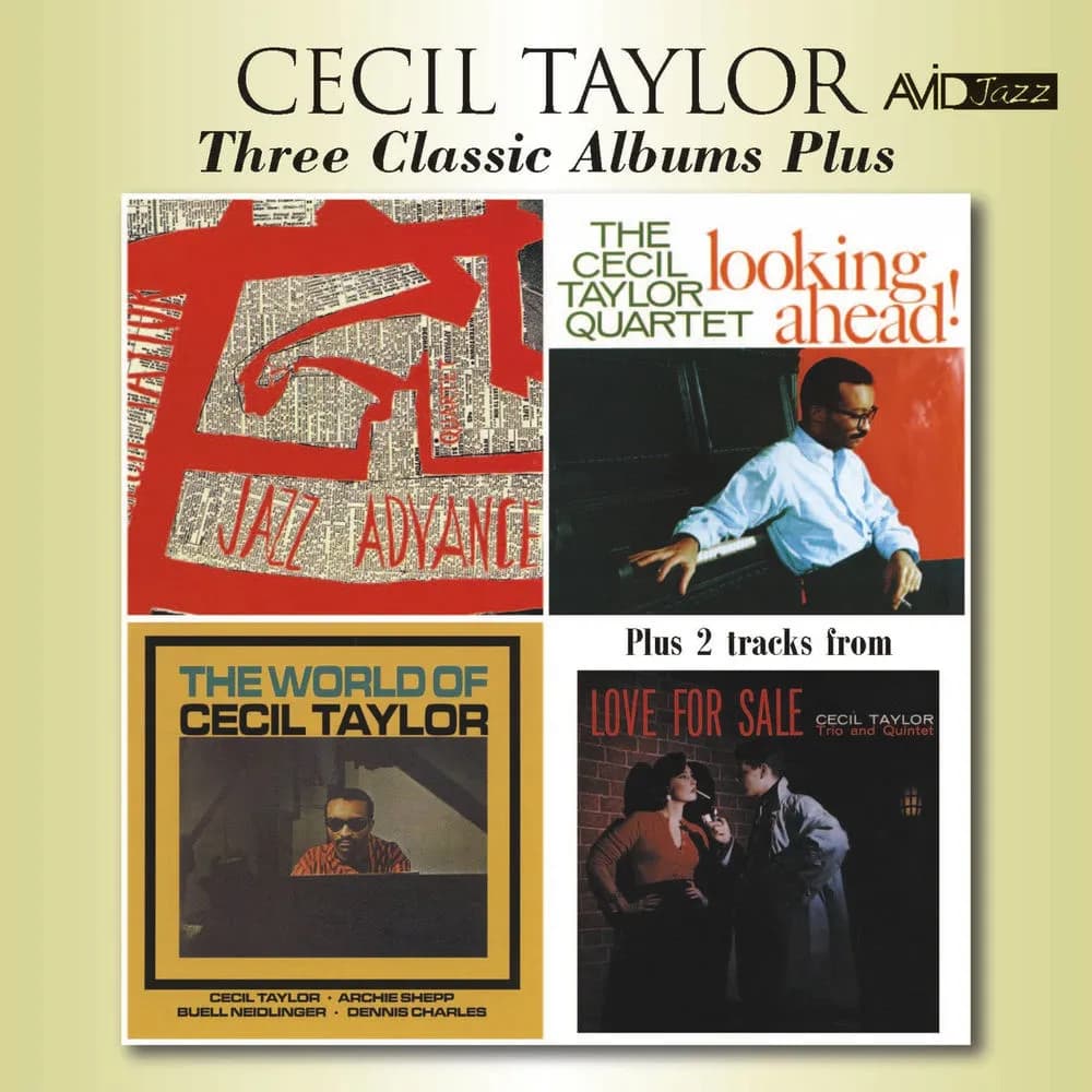 Cecil Taylor - Three Classic Albums Plus (CD Doble 2CD nuevo) - Miniatura 1 en LEMM DJ Store