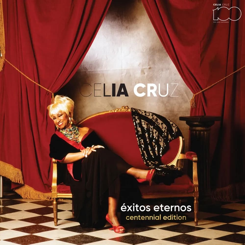Celia Cruz - Exitos Eternos Centennial Edition (Vinilo Doble 2LP nuevo) - Miniatura 1 en LEMM DJ Store