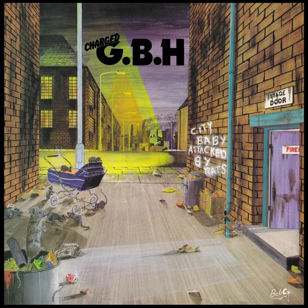 Charged G.B.H - City Baby Attacked By Rats (Vinilo LP nuevo) - Miniatura 1 en LEMM DJ Store