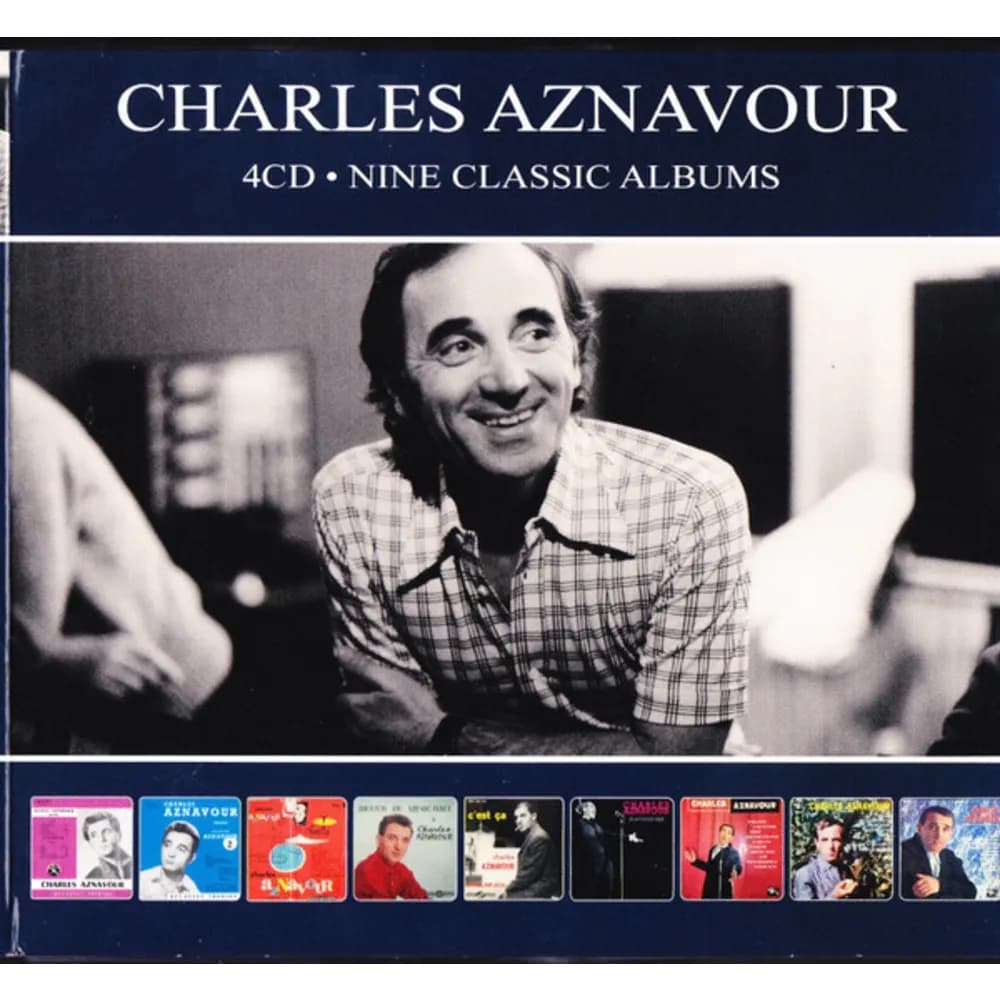 Charles Aznavour - Nine Classic Albums (CD (4CD) nuevo) - Miniatura 1 en LEMM DJ Store