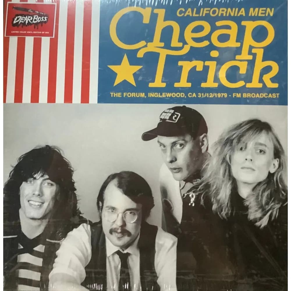 Cheap Trick - California Men 1979 (LP nuevo) - Miniatura 1 en LEMM DJ Store