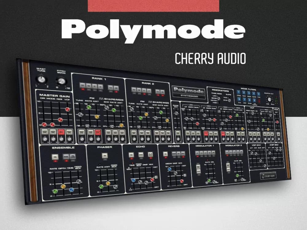 Cherry Audio Polymode – Sintetizador Polifónico Virtual (Descarga Digital) - Miniatura 1 en LEMM DJ Store