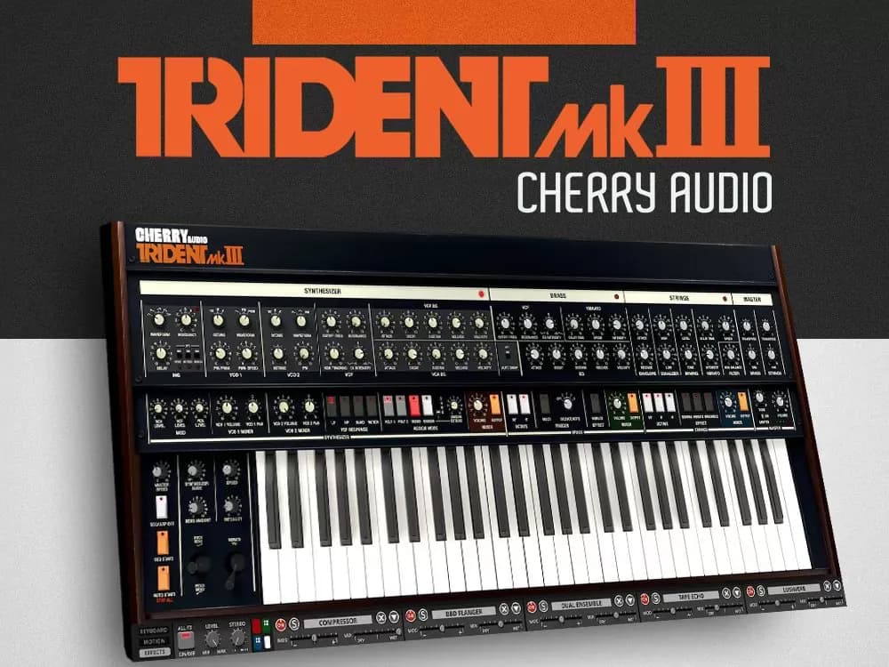 Cherry Audio Trident Mk III – Sintetizador Virtual (Descarga Digital) - Miniatura 1 en LEMM DJ Store