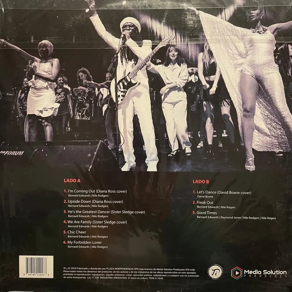 Chic - Live Festival (Vinilo LP nuevo) - Miniatura 2 en LEMM DJ Store