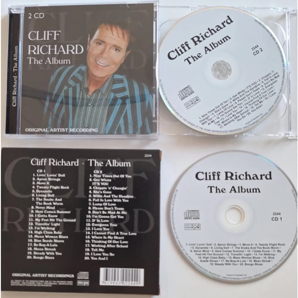 Cliff Richard - The Album (CD Doble (2CD) nuevo) - Miniatura 1 en LEMM DJ Store