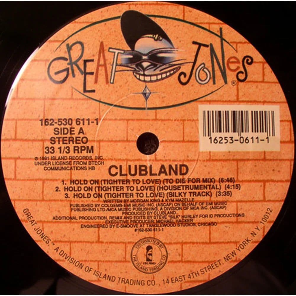Clubland - Hold On (Tighter To Love) (12") (Vinilo usado VG+) - Miniatura 1 en LEMM DJ Store