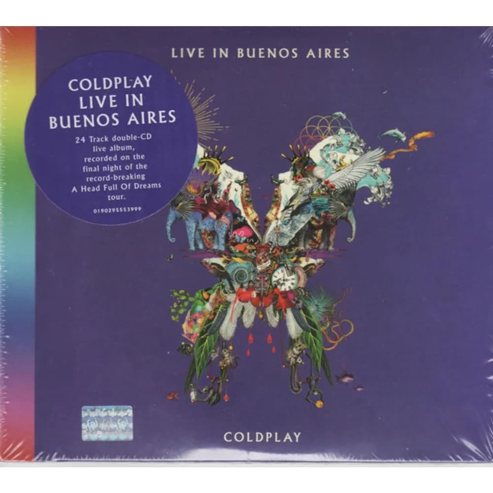 Coldplay - Live In Buenos Aires (CD Doble (2CD) nuevo) - Miniatura 1 en LEMM DJ Store
