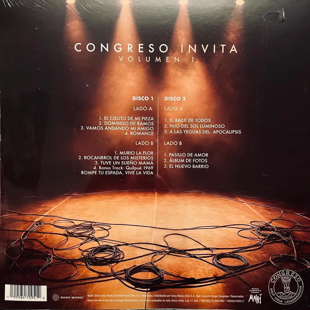 Congreso - Invita Volumen 1 (Vinilo Doble 2LP nuevo) - Miniatura 2 en LEMM DJ Store