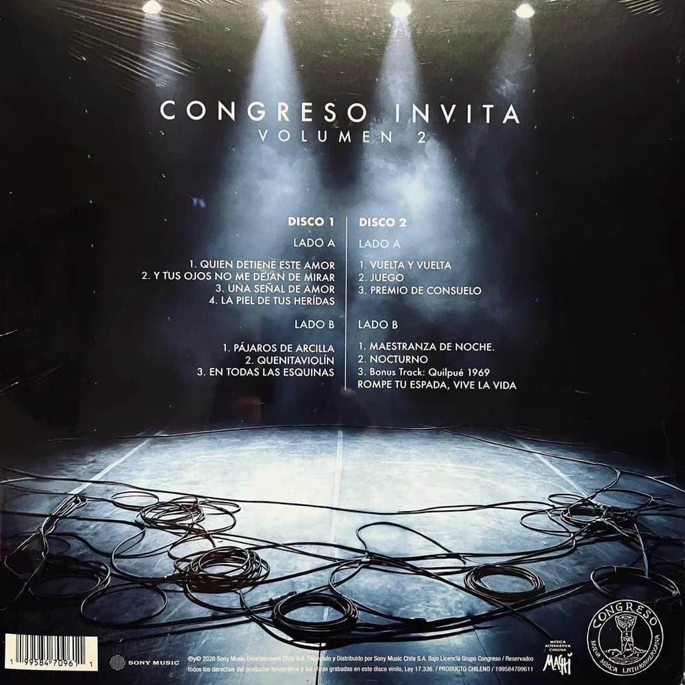 Congreso - Invita Volumen 2 (Vinilo Doble 2LP nuevo) - Miniatura 2 en LEMM DJ Store