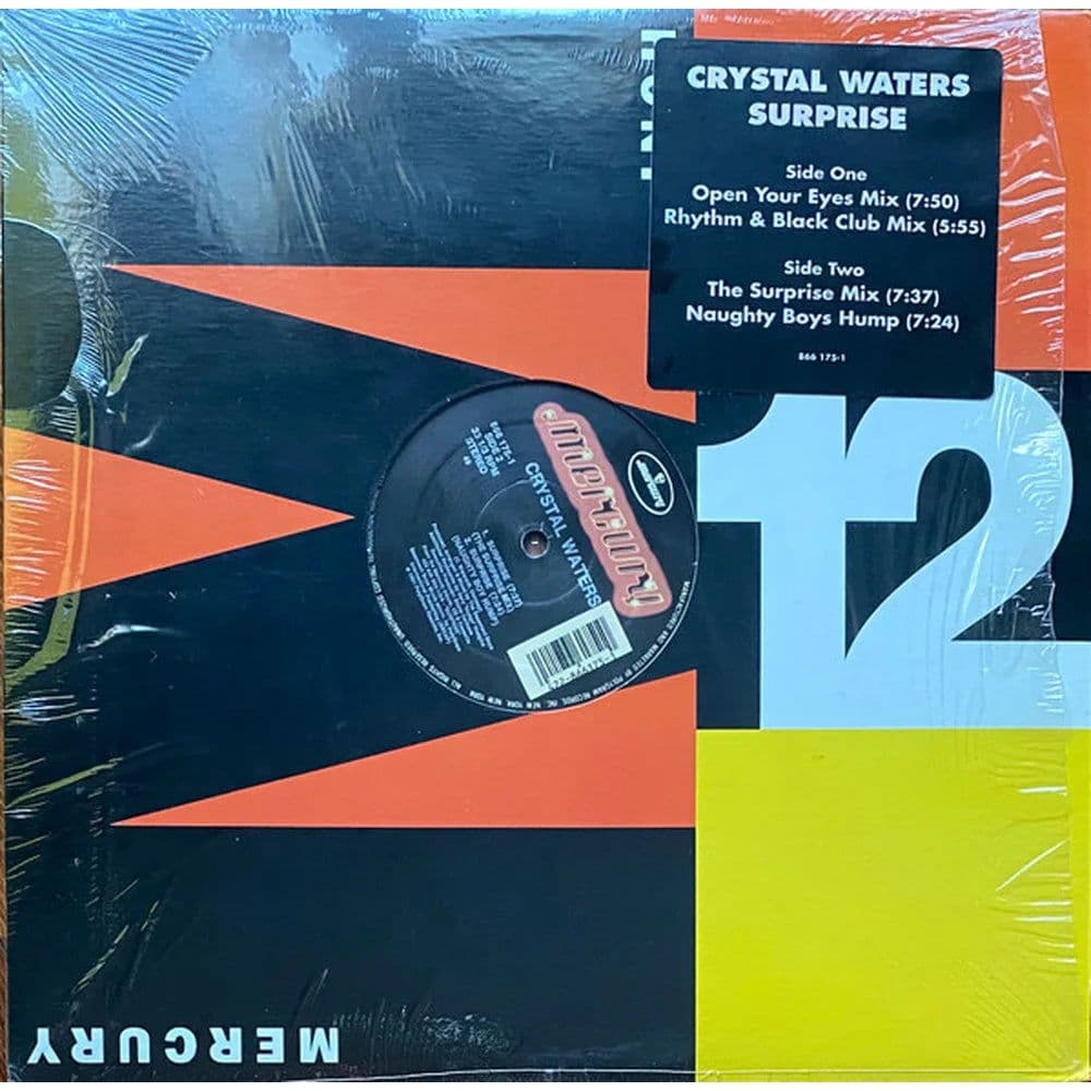 Crystal Waters - Surprise (12") (Vinilo usado VG+) - Miniatura 1 en LEMM DJ Store
