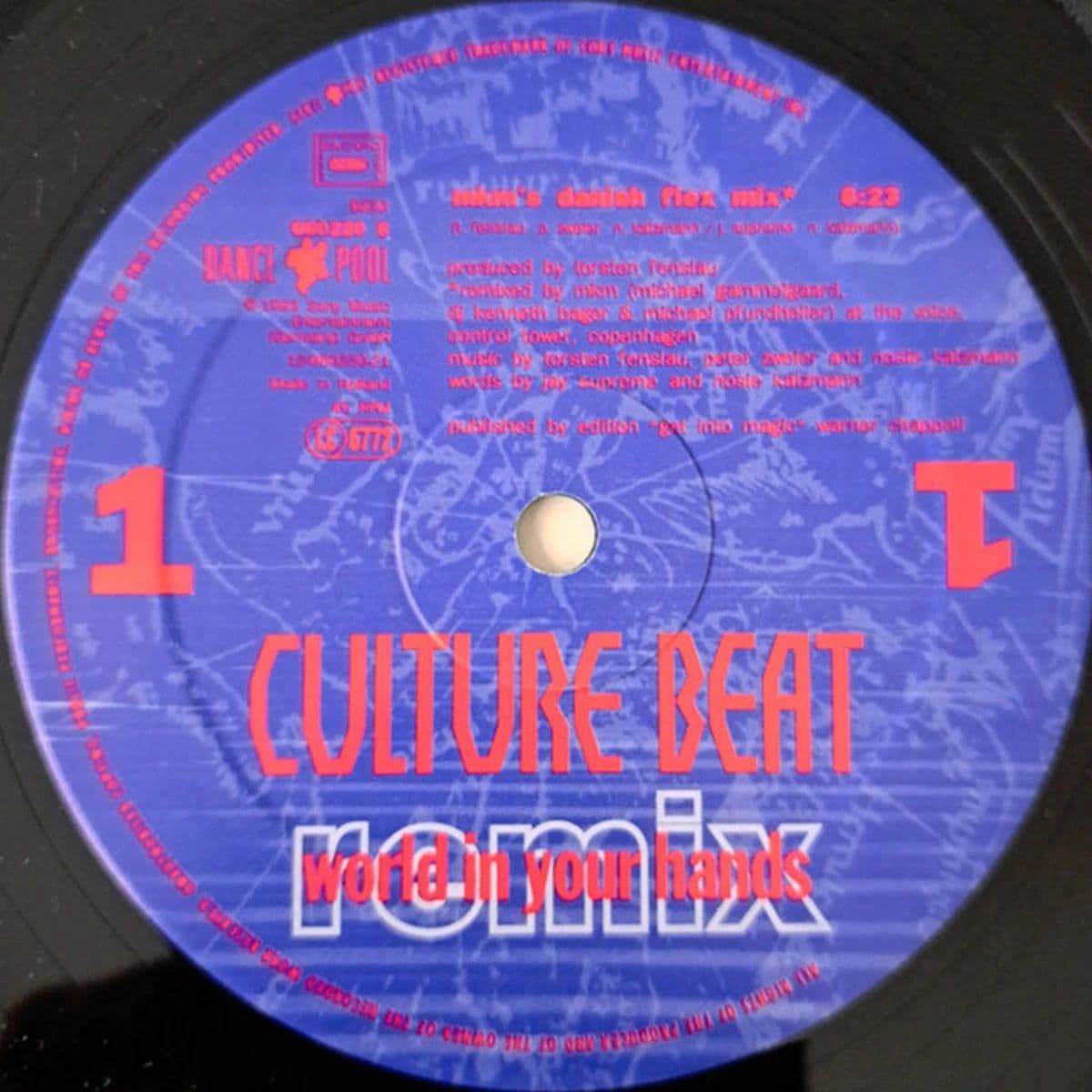 Culture Beat – World In Your Hands (Remix) (Vinilo usado VG+) - Miniatura 1 en LEMM DJ Store