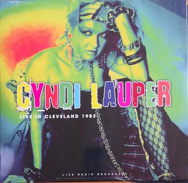 Cyndi Lauper - Live In Cleveland 1983 (Vinilo Doble 2LP nuevo) - Miniatura 1 en LEMM DJ Store