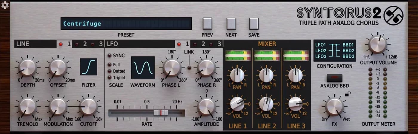 D16 Group Syntorus 2 – Plugin de Chorus con Carácter Analógico (Descarga Digital) - Miniatura 1 en LEMM DJ Store