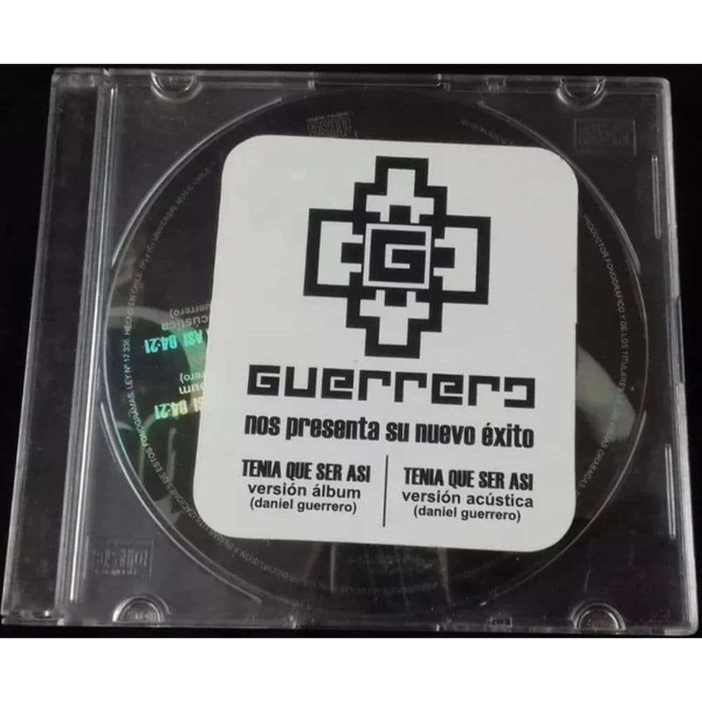 Daniel Guerrero – Tenia Que Ser Asi (CD Single usado VG+) - Miniatura 1 en LEMM DJ Store