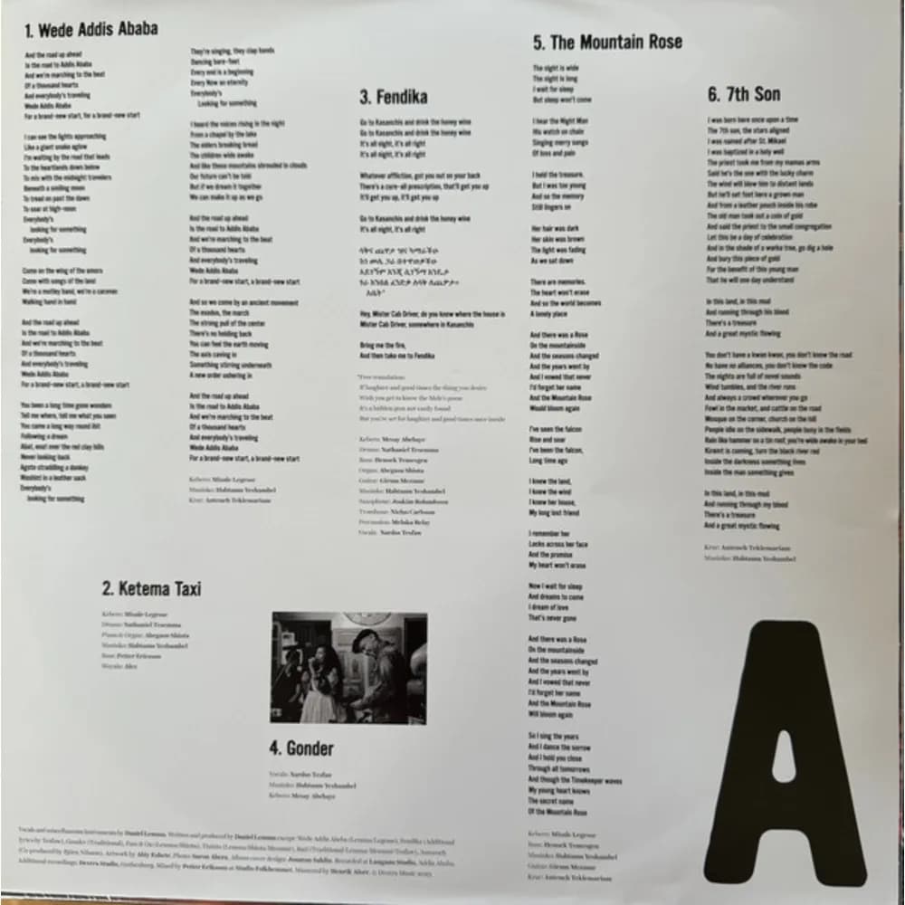 Daniel Lemma - Addis (LP nuevo) - Miniatura 1 en LEMM DJ Store