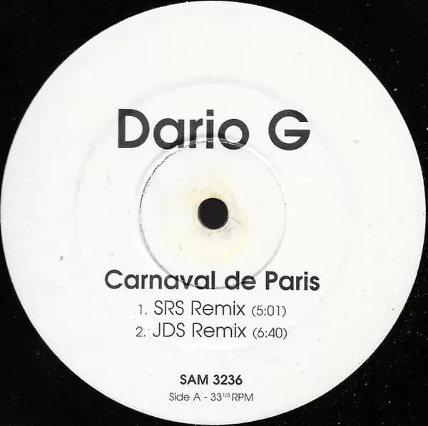 Dario G - Carnaval De Paris (Vinilo usado VG+) - Miniatura 1 en LEMM DJ Store