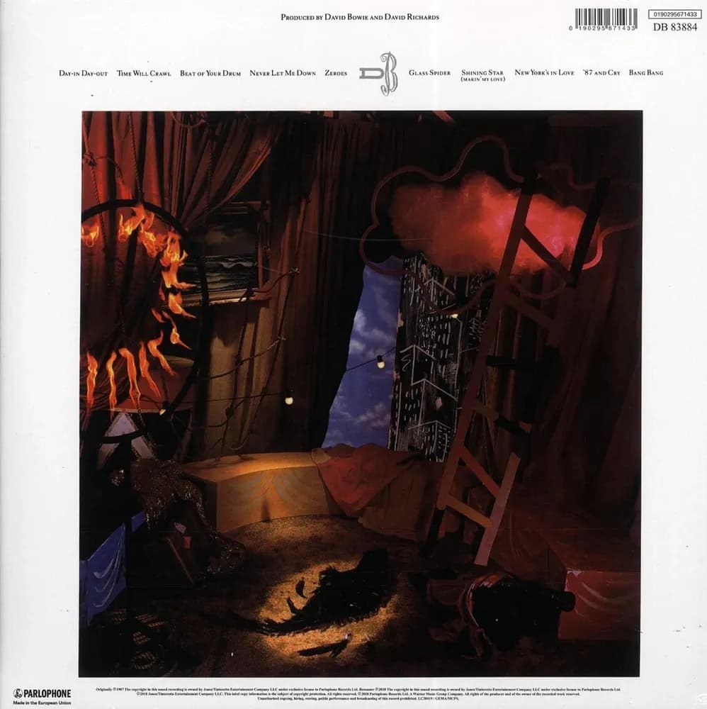 David Bowie - Never Let Me Down (Vinilo LP nuevo) - Miniatura 1 en LEMM DJ Store