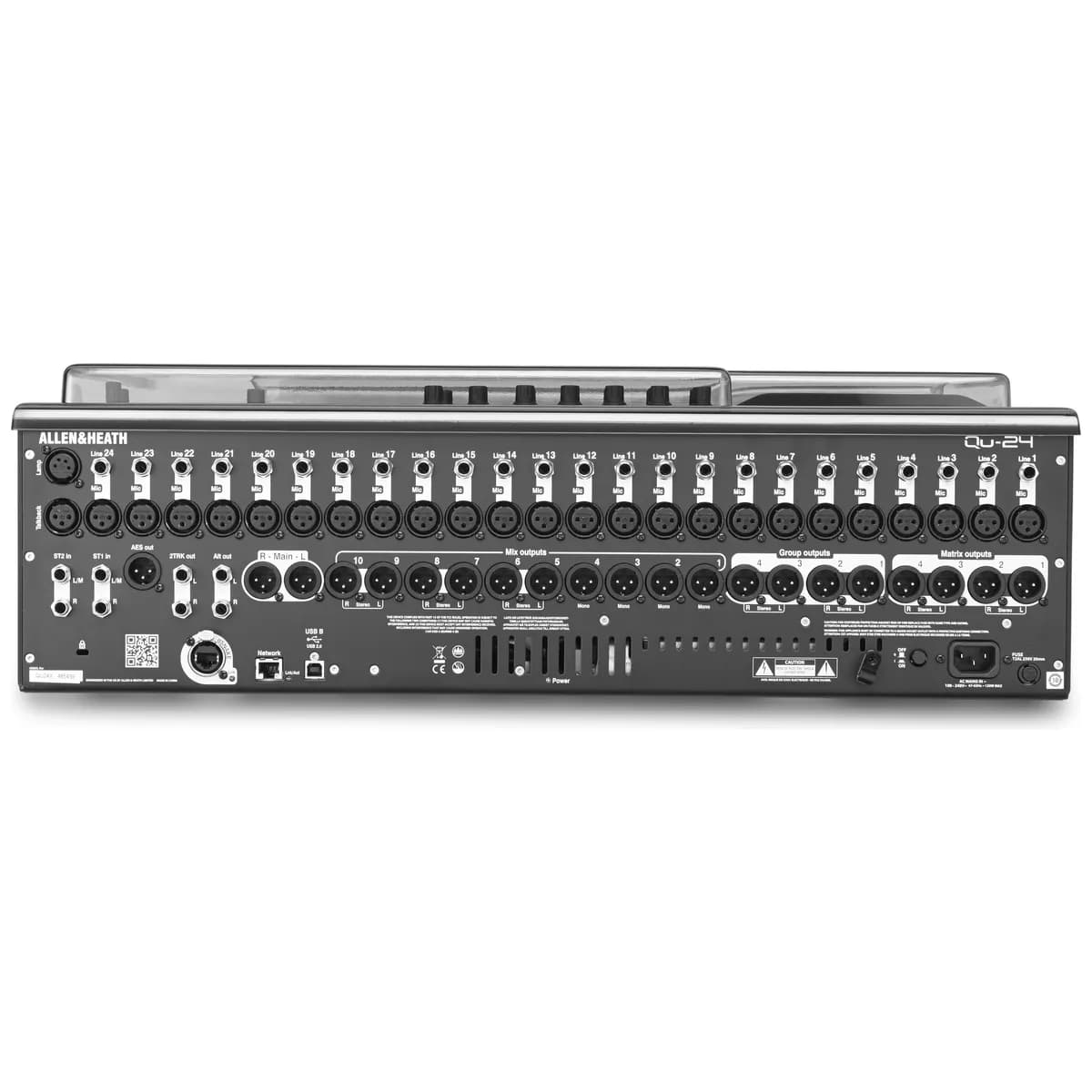 Decksaver – Tapa Protectora para Allen & Heath Qu-24 - Miniatura 3 en LEMM DJ Store