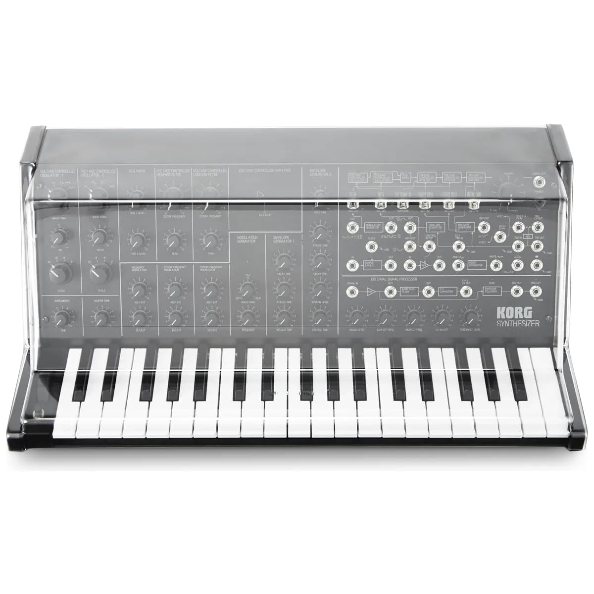 Decksaver – Tapa Protectora para Korg MS-20 mini - Miniatura 2 en LEMM DJ Store