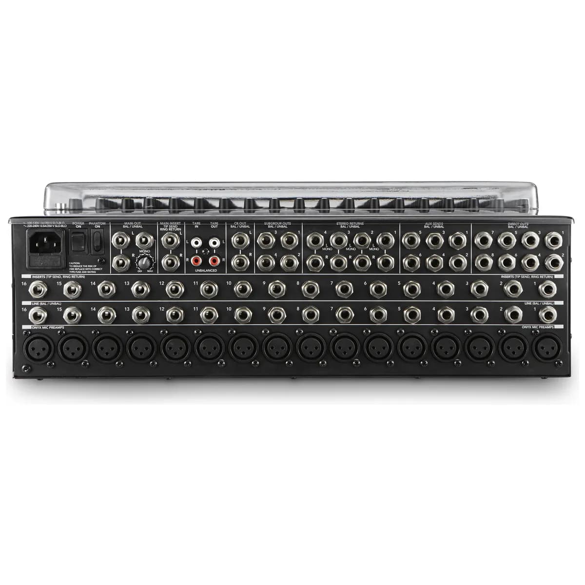 Decksaver – Tapa Protectora para Mackie 1604VLZ4 - Miniatura 4 en LEMM DJ Store