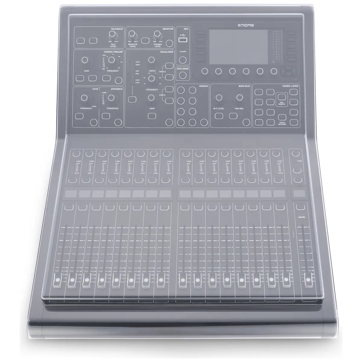 Decksaver – Tapa Protectora para Midas M32R y M32R LIVE - Miniatura 2 en LEMM DJ Store