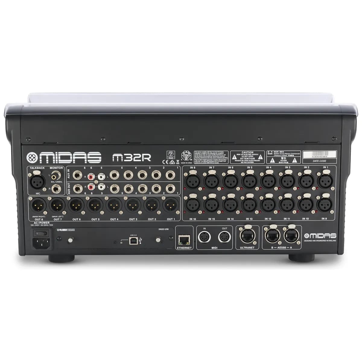Decksaver – Tapa Protectora para Midas M32R y M32R LIVE - Miniatura 5 en LEMM DJ Store