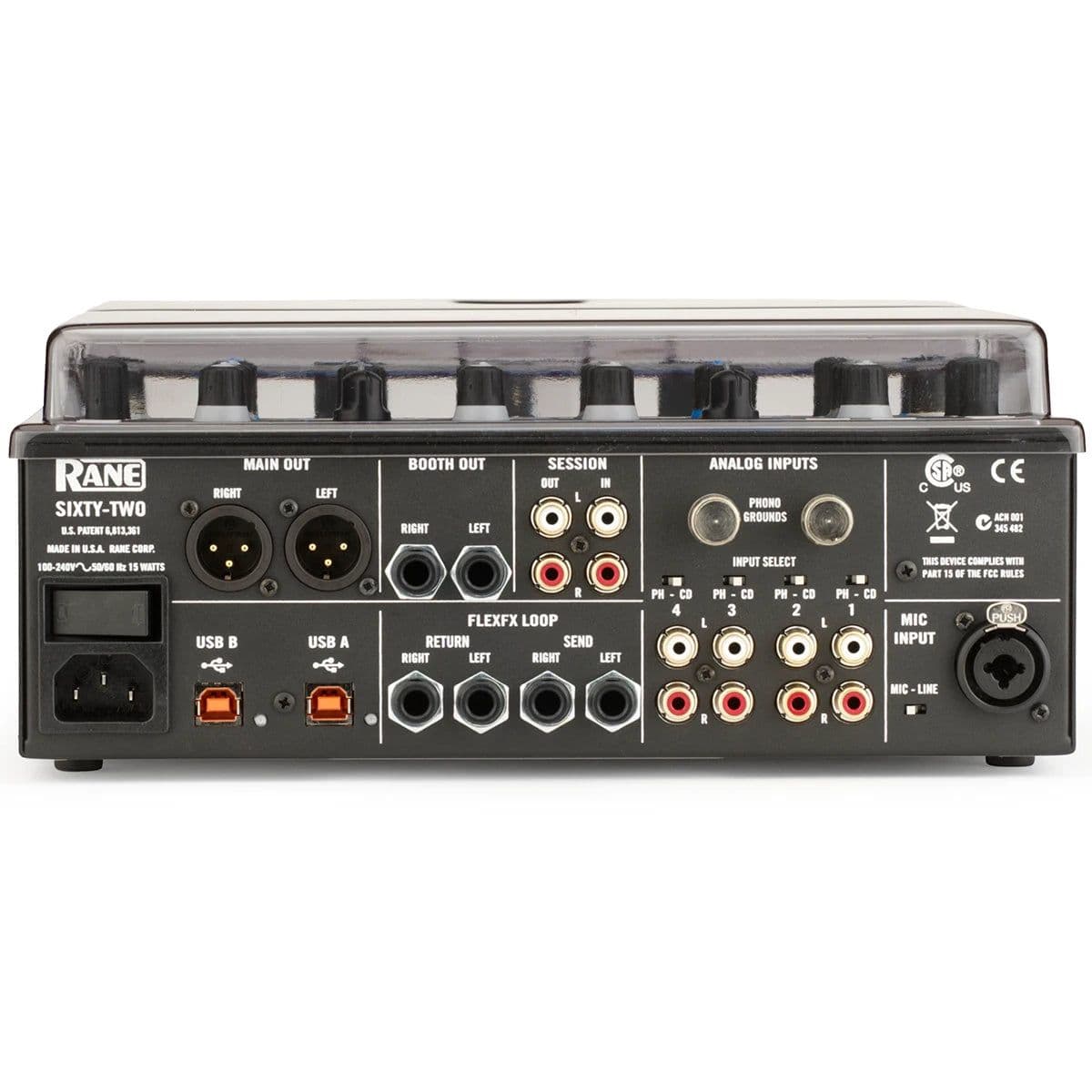 Decksaver – Tapa Protectora para Rane Sixty-Two - Miniatura 2 en LEMM DJ Store