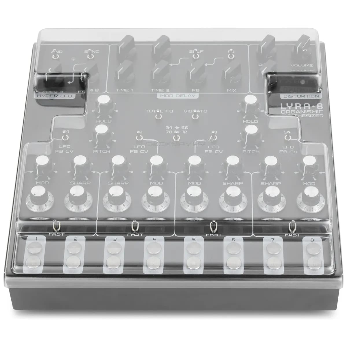 Decksaver – Tapa Protectora para SOMA Laboratory LYRA-8 - Miniatura 2 en LEMM DJ Store