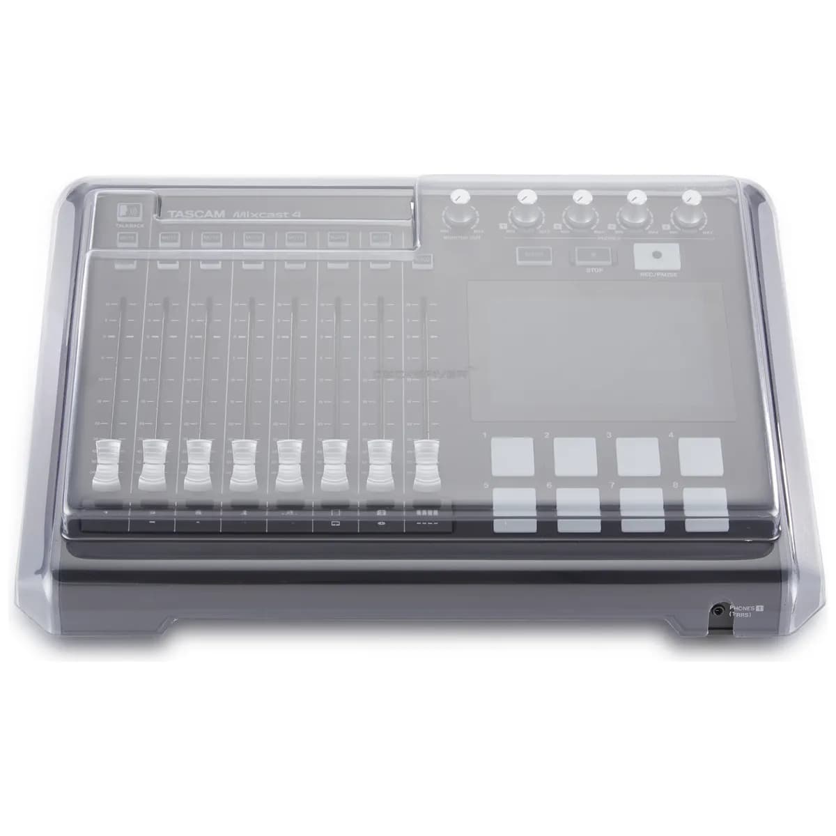 Decksaver – Tapa Protectora para Tascam Mixcast 4 - Miniatura 2 en LEMM DJ Store