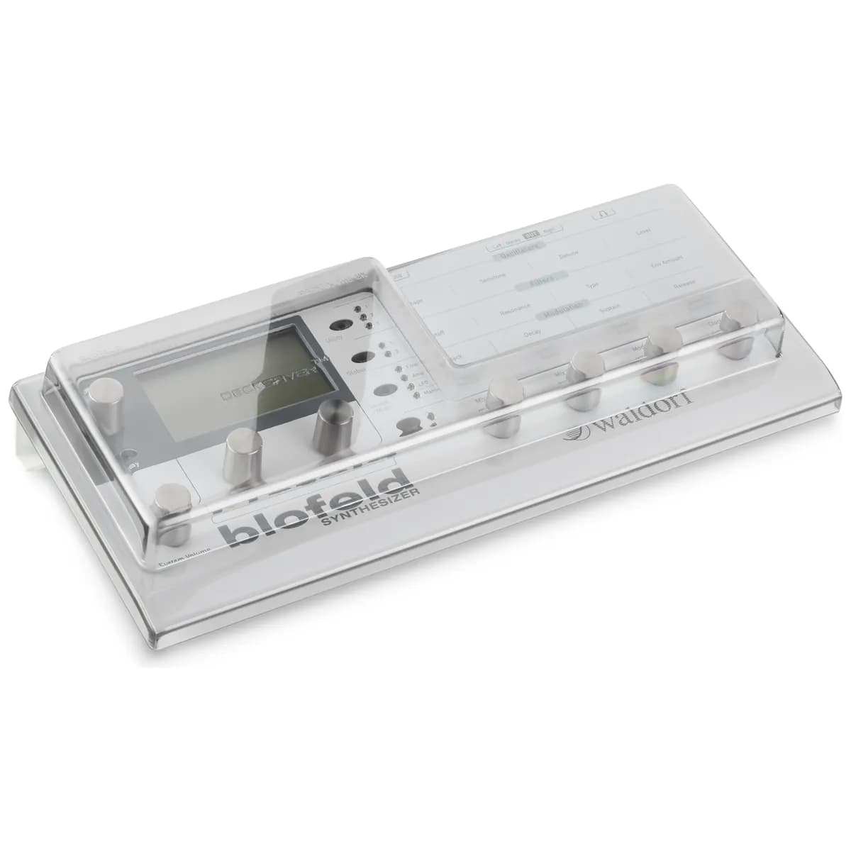 Decksaver – Tapa Protectora para Waldorf Blofeld y Pulse 2 - Miniatura 1 en LEMM DJ Store