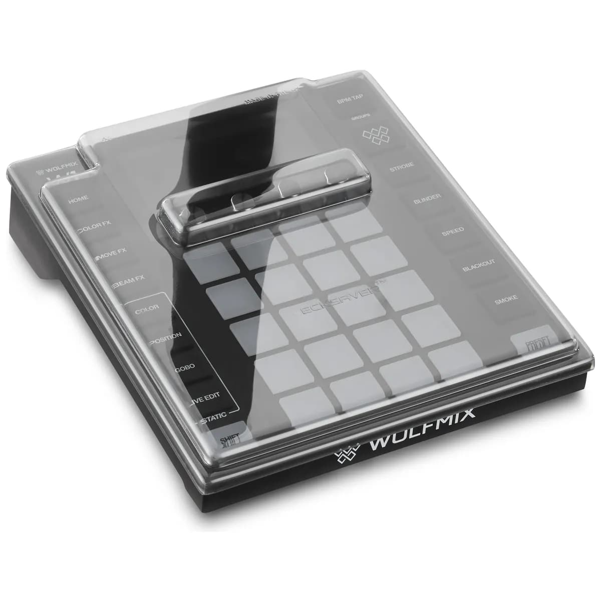Decksaver – Tapa Protectora para Wolfmix W1 MK1, MK2 y ADJ WMX1 - Miniatura 1 en LEMM DJ Store