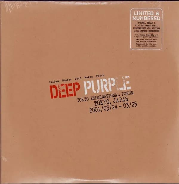 Deep Purple - Live In Tokyo 2001 (Vinilo Cuádruple 4LP nuevo) - Miniatura 1 en LEMM DJ Store