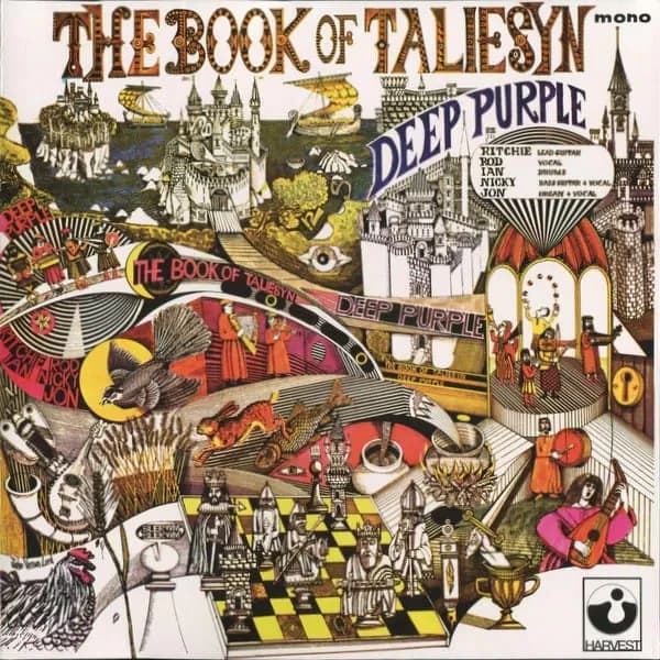Deep Purple - The Book Of Taliesyn (Vinilo LP Color Morado nuevo) - Miniatura 1 en LEMM DJ Store