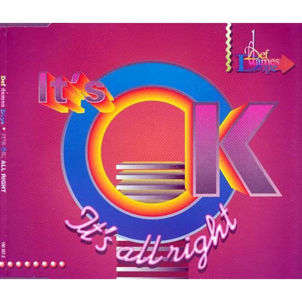 Def Dames Dope - It's Ok, It's All Right (CD, Maxi) (CD usado VG+) - Miniatura 1 en LEMM DJ Store