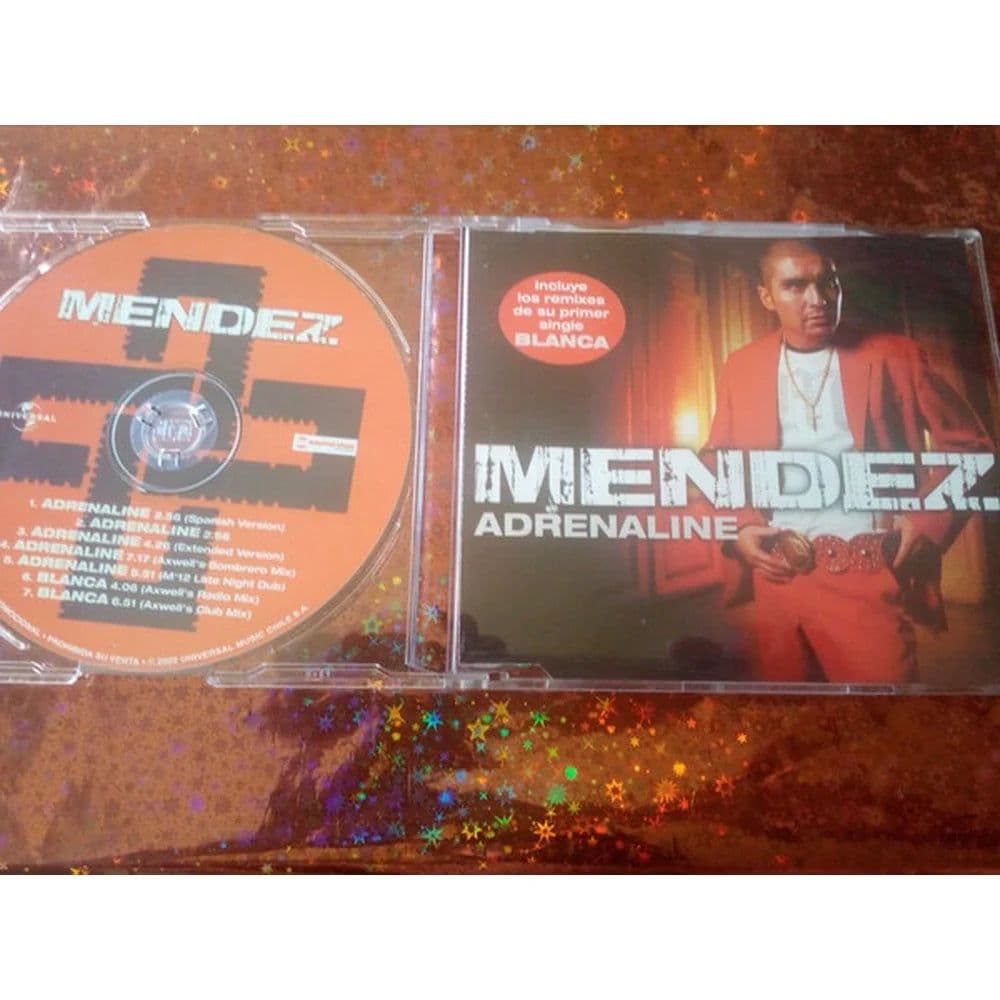 DJ Mendez – Adrenaline (CD usado VG+) - Miniatura 1 en LEMM DJ Store