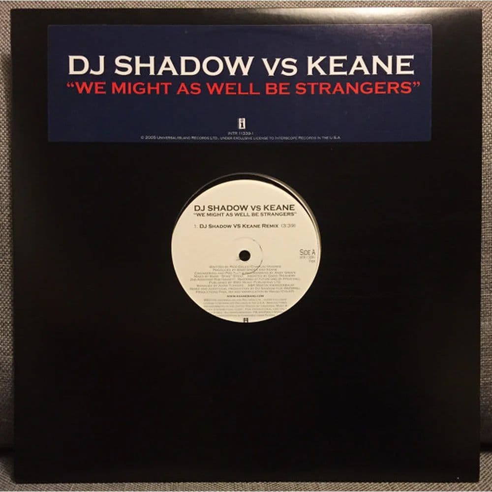 DJ Shadow Vs Keane – We Might As Well Be Strangers (Vinilo usado VG+) - Miniatura 1 en LEMM DJ Store