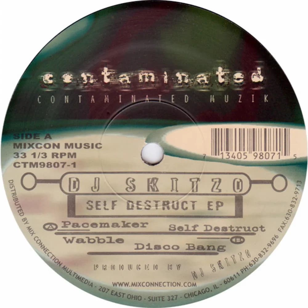 DJ Skitzo - Self Destruct EP (CD nuevo) - Miniatura 1 en LEMM DJ Store