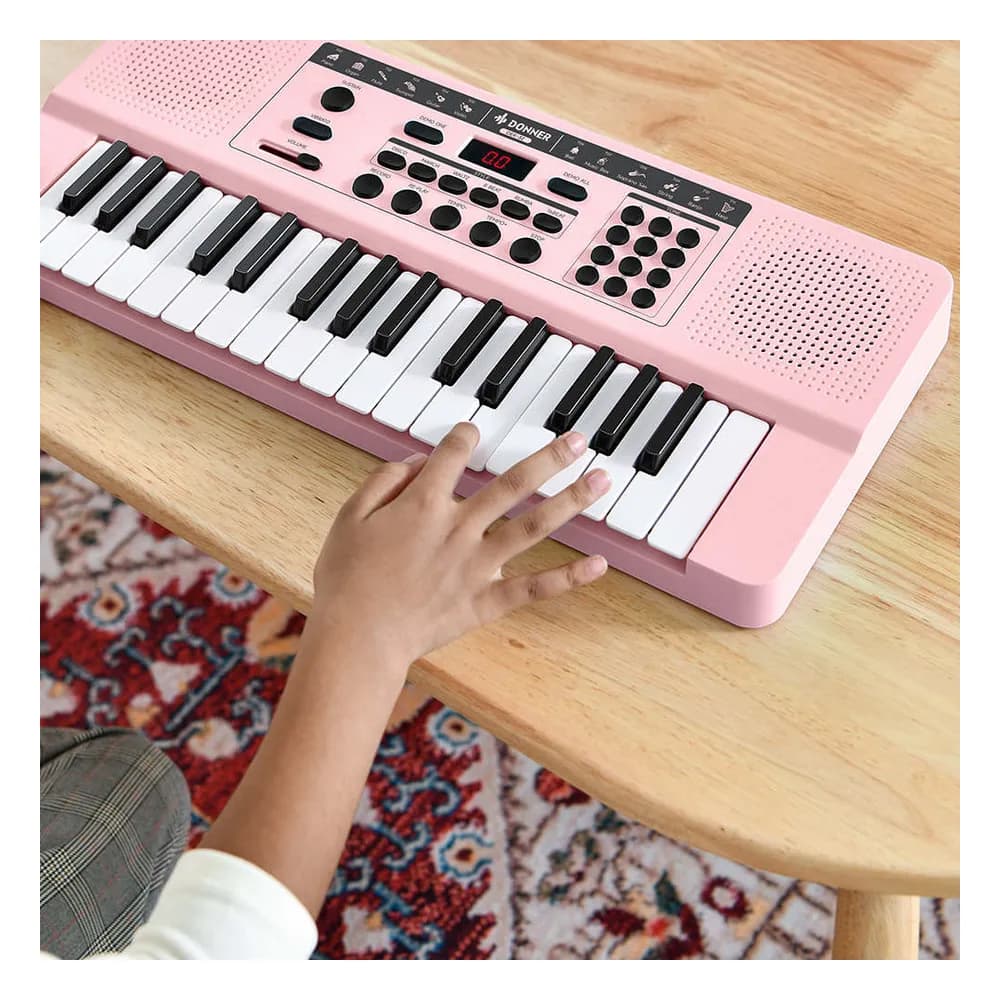 Donner DEK-32 – Teclado Electrónico Infantil de 32 Mini Teclas, con Grabación y Parlantes - Miniatura 11 en LEMM DJ Store