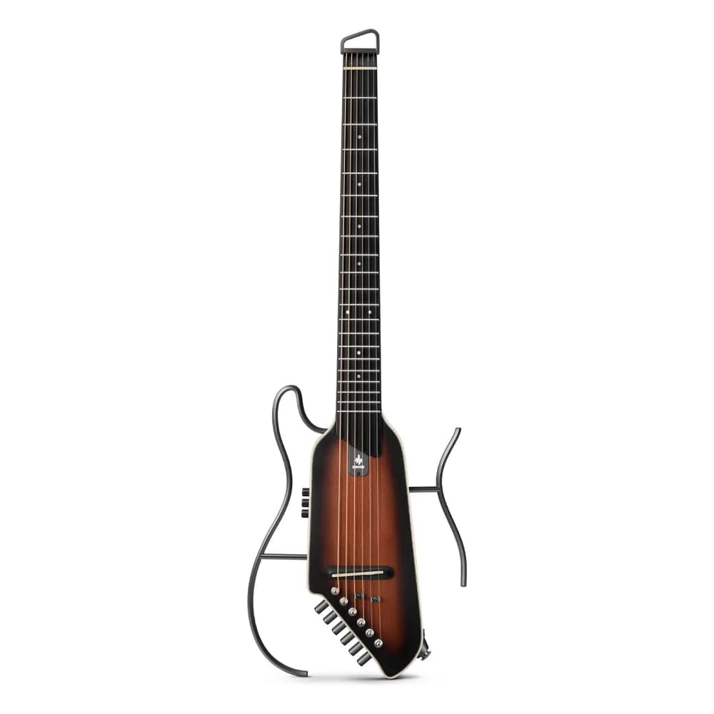 Donner HUSH I EVO2 – Guitarra Silenciosa de Viaje sin Clavijero, con Afinador, Audífonos y Funda - Miniatura 1 en LEMM DJ Store