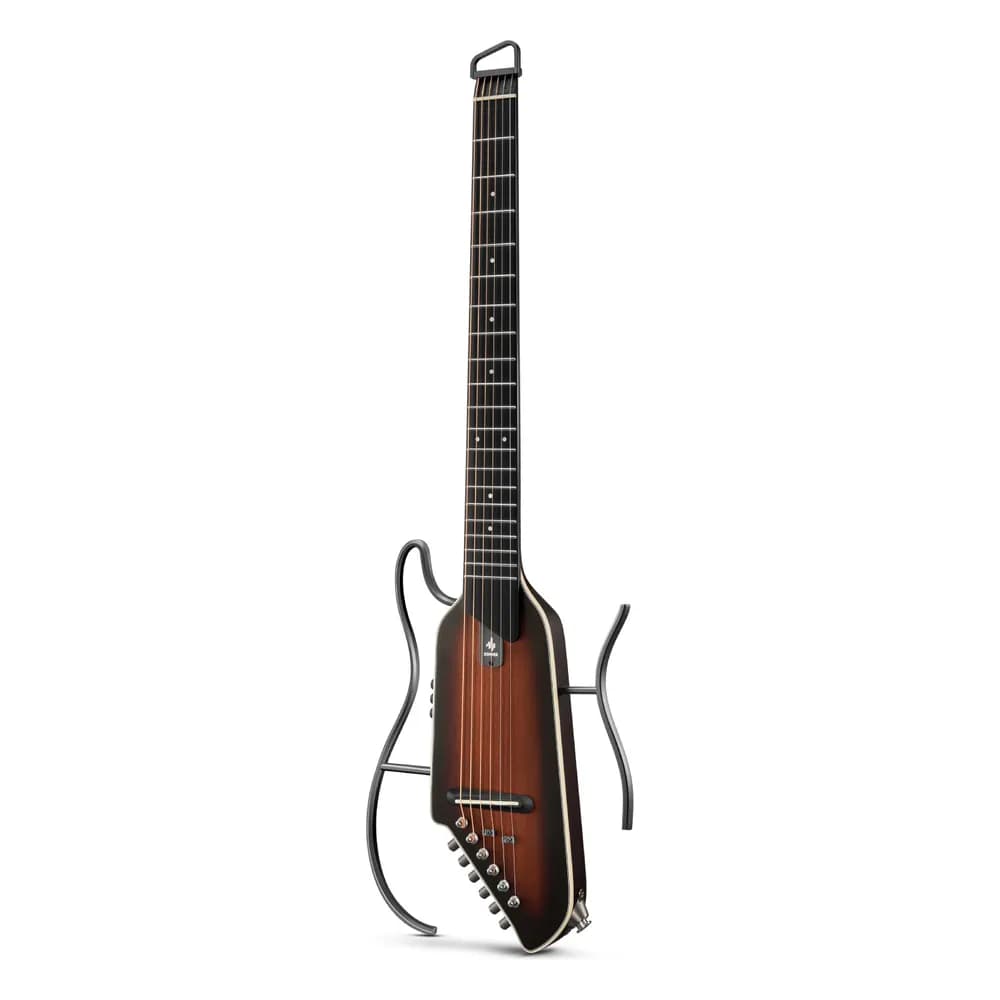 Donner HUSH I EVO2 – Guitarra Silenciosa de Viaje sin Clavijero, con Afinador, Audífonos y Funda - Miniatura 4 en LEMM DJ Store